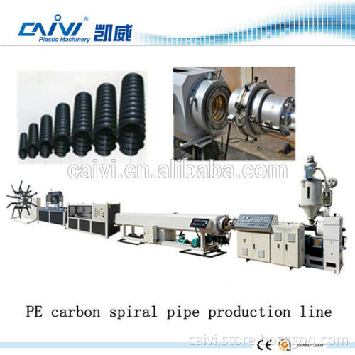 2016 Caivi Brand PE Carbon Sprial Pipe Making Line
